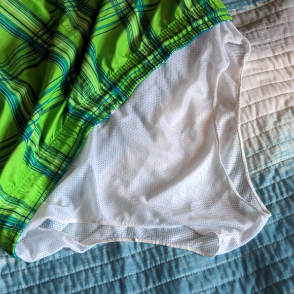 Men's Green U.S. Polo Swim Board Short Trunks, size XL - Picture 12 of 12